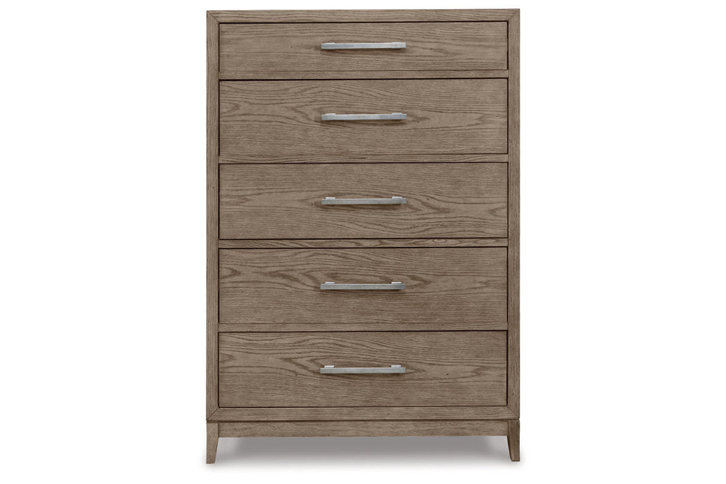 Chrestner Gray Chest of Drawers - B983-46 - Vega Furniture