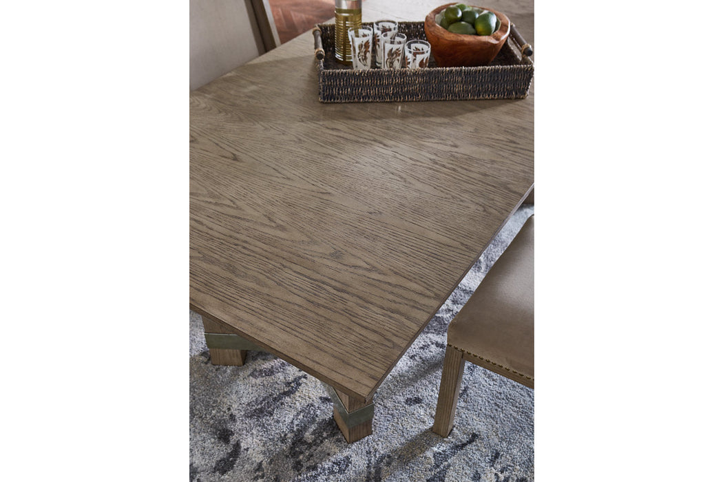 Chrestner Gray Dining Table - D983-25 - Vega Furniture