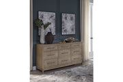 Chrestner Gray Dresser - B983-31 - Vega Furniture