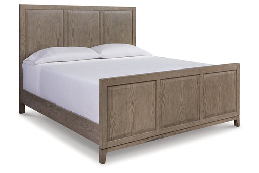 Chrestner Gray King Panel Bed - SET | B983-76 | B983-78 | B983-99 - Vega Furniture