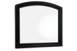 Chylanta Black Bedroom Mirror (Mirror Only) - B739-36 - Vega Furniture