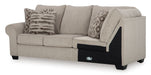 Claireah Umber 2-Piece LAF Sectional - SET | 9060348 | 9060356 - Vega Furniture