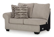 Claireah Umber 2-Piece RAF Sectional - SET | 9060349 | 9060355 - Vega Furniture