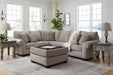 Claireah Umber 3-Piece LAF Sectional - SET | 9060348 | 9060356 | 9060346 - Vega Furniture