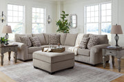 Claireah Umber 3-Piece LAF Sectional - SET | 9060348 | 9060356 | 9060346 - Vega Furniture