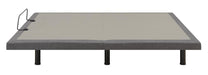 Clara Gray/Black Eastern King Adjustable Bed Base - 350131KE - Vega Furniture