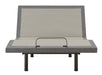 Clara Gray/Black Full Adjustable Bed Base - 350131F - Vega Furniture