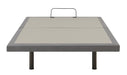 Clara Gray/Black Full Adjustable Bed Base - 350131F - Vega Furniture