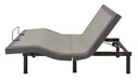 Clara Gray/Black Queen Adjustable Bed Base - 350131Q - Vega Furniture
