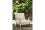 Clare View Beige Lounge Chair with Cushion - P801-820 - Vega Furniture