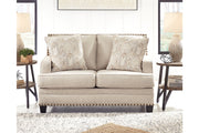 Claredon Linen Loveseat - 1560235 - Vega Furniture