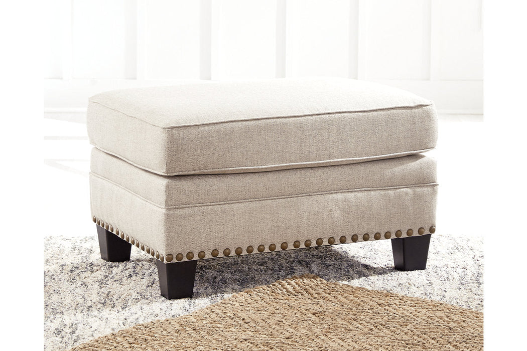 Claredon Linen Ottoman - 1560214 - Vega Furniture