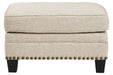 Claredon Linen Ottoman - 1560214 - Vega Furniture