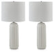 Clarkland White Table Lamp, Set of 2 - L177974 - Vega Furniture