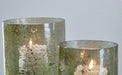 Clarkton Green Candle Holder Set (Set of 2) - A2000623 - Vega Furniture