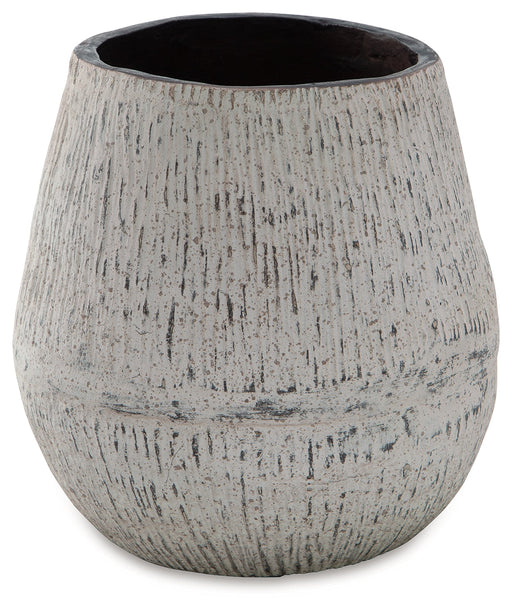 Claymount Distressed Brown Vase - A2000635 - Vega Furniture