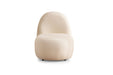 Cloe Ivory Boucle Accent Chair - CLOEIVORY-CHAIR - Vega Furniture