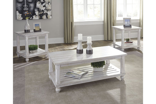 Cloudhurst White Table, Set of 3 - T488-13 - Vega Furniture