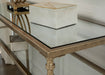 Cloverty Aged Gold Finish Sofa Table - T440-4 - Vega Furniture