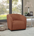 Cognac Mylah Polyester Fabric Chair - 675Cognac-C - Vega Furniture