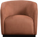 Cognac Mylah Polyester Fabric Chair - 675Cognac-C - Vega Furniture