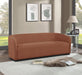 Cognac Mylah Polyester Fabric Sofa - 675Cognac-S - Vega Furniture