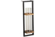 Colburn Natural/Black Wall Sconce - A8010171 - Vega Furniture