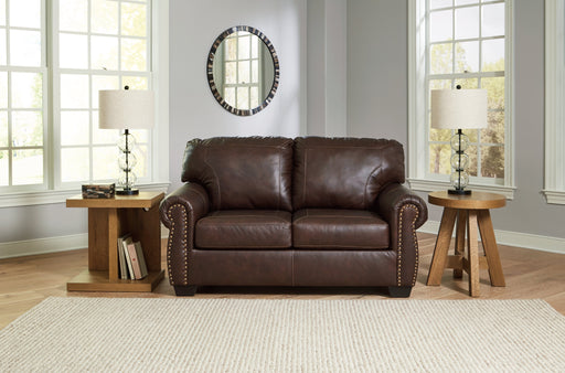 Colleton Dark Brown Loveseat - 5210735 - Vega Furniture