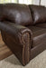 Colleton Dark Brown Loveseat - 5210735 - Vega Furniture