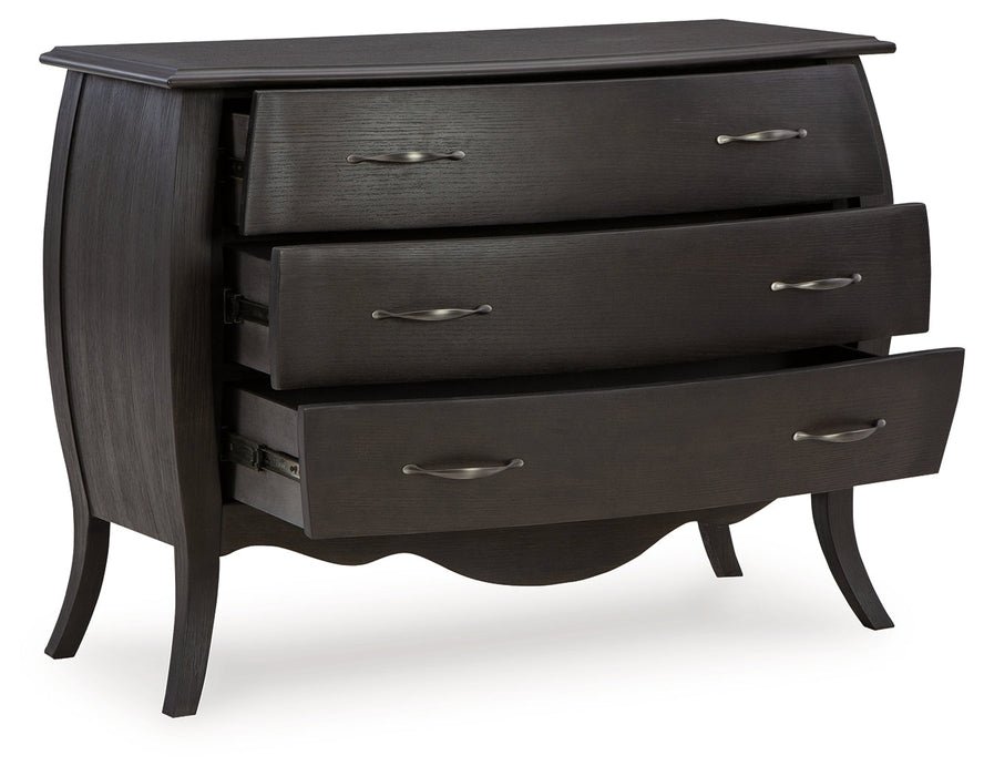 Coltner Black Accent Cabinet - A4000572 - Vega Furniture