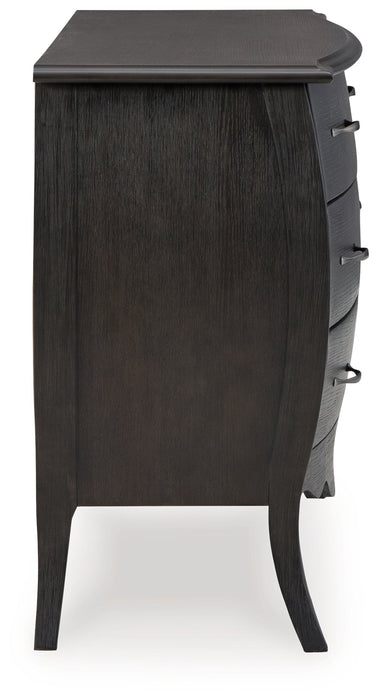 Coltner Black Accent Cabinet - A4000572 - Vega Furniture