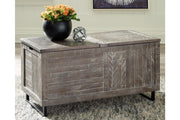 Coltport Distressed Gray Storage Trunk - A4000338 - Vega Furniture