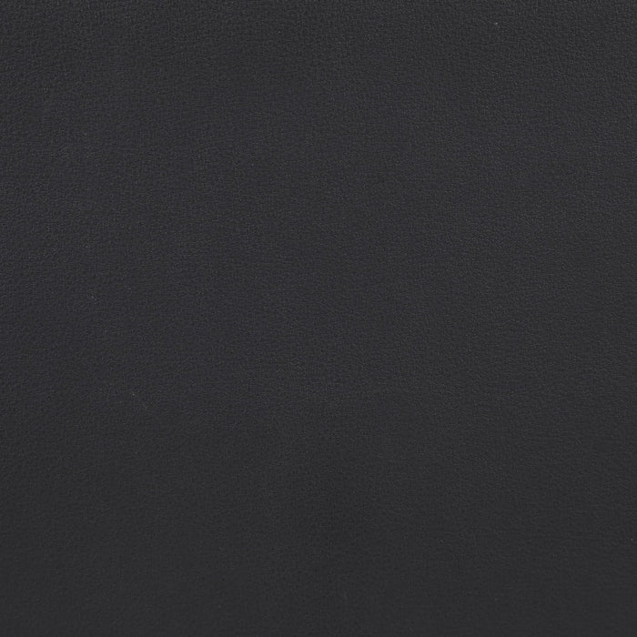 Comfy Faux Leather Sofa Black - 188Black-S78 - Vega Furniture
