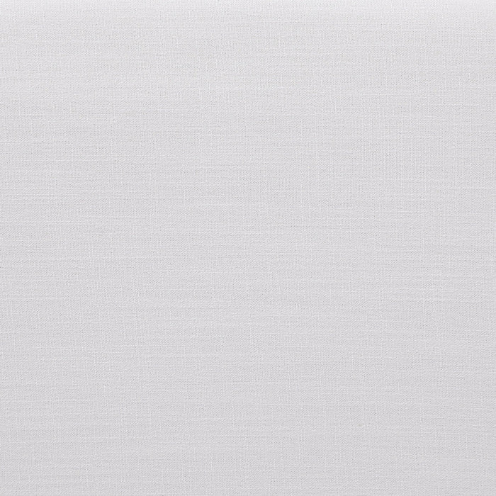 Comfy Linen Textured Fabric Corner Chair White - 187White-Corner - Vega Furniture