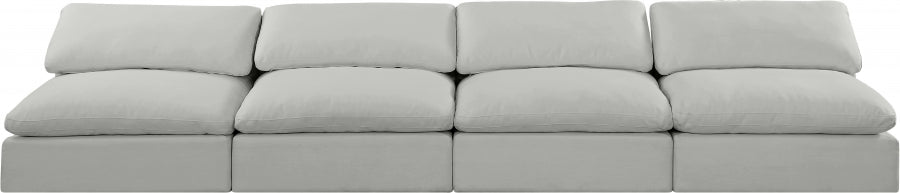 Comfy Linen Textured Fabric Sofa Grey - 187Grey-S156 - Vega Furniture