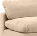 Comfy Velvet Armless Chair Beige - 189Beige-Armless - Vega Furniture