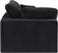 Comfy Velvet Corner Chair Black - 189Black-Corner - Vega Furniture