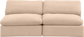 Comfy Velvet Sofa Beige - 189Beige-S78 - Vega Furniture