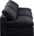 Comfy Velvet Sofa Black - 189Black-S117 - Vega Furniture