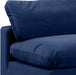 Comfy Velvet Sofa Blue - 189Navy-S117 - Vega Furniture