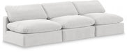 Comfy Velvet Sofa Cream - 189Cream-S117 - Vega Furniture