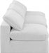 Comfy Velvet Sofa Cream - 189Cream-S117 - Vega Furniture