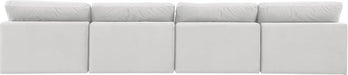 Comfy Velvet Sofa Cream - 189Cream-S156 - Vega Furniture