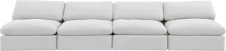 Comfy Velvet Sofa Cream - 189Cream-S156 - Vega Furniture