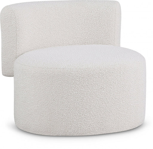 Como Cream Boucle Fabric Accent Chair - 567Cream - Vega Furniture