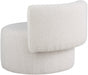 Como Cream Boucle Fabric Accent Chair - 567Cream - Vega Furniture