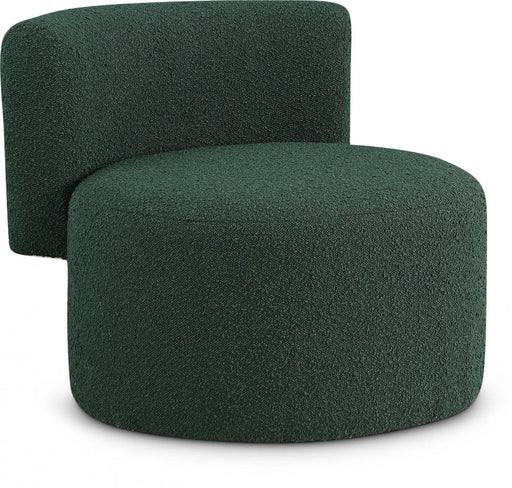 Como Green Boucle Fabric Accent Chair - 567Green - Vega Furniture