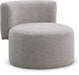 Como Taupe Boucle Fabric Accent Chair - 567Taupe - Vega Furniture