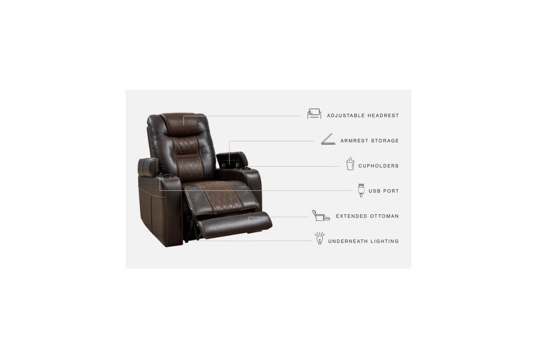 Composer Brown Power Recliner - 2150713 - Vega Furniture