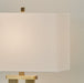 Coopermen Gold Finish/White Table Lamp (Set of 2) - L204534 - Vega Furniture